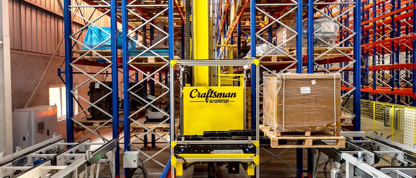 OWM asrs in warehouse