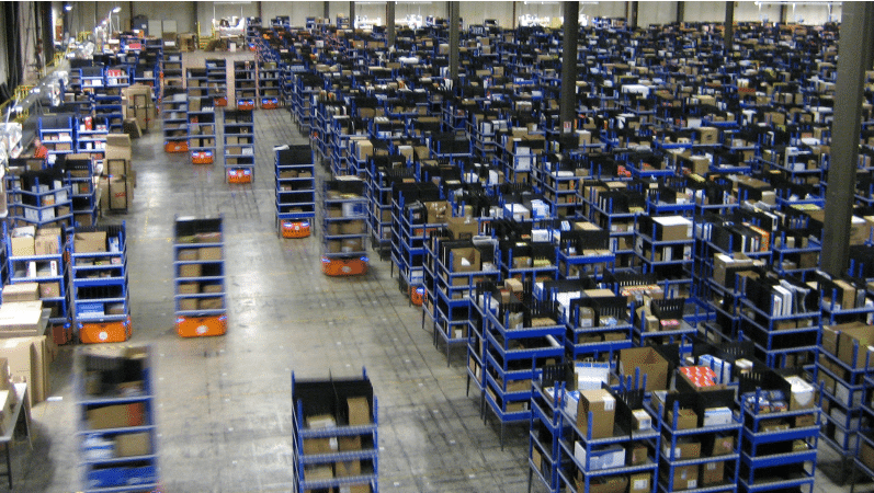 OWM goods-to-person solution for ecommerce