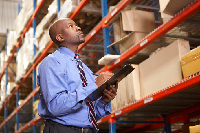 Barcode interaction with best WMS
